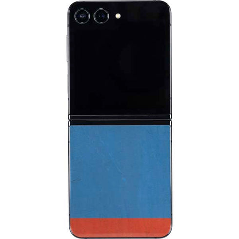 Russian Flag Distressed Galaxy Z Flip5 5G Skin